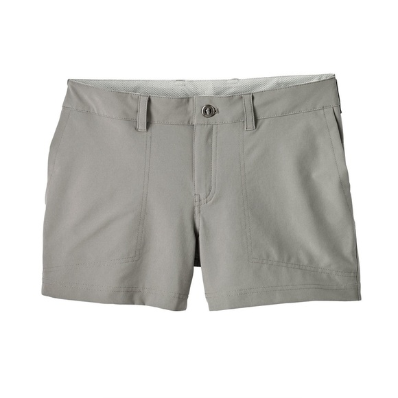 Patagonia Pants - Women’s PATAGONIA Happy Hike light grey shorts- Size 10